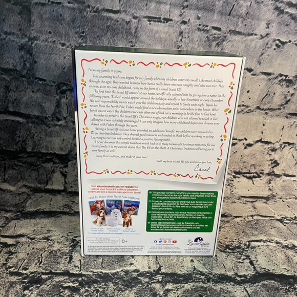 The Elf On The Shelf Boy Christmas Tradition Box Set With Book Brown Eyes N - Picture 3 of 10